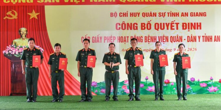 Bệnh viện Quân – Dân y tỉnh An Giang quy mô 100 giường đi vào hoạt động